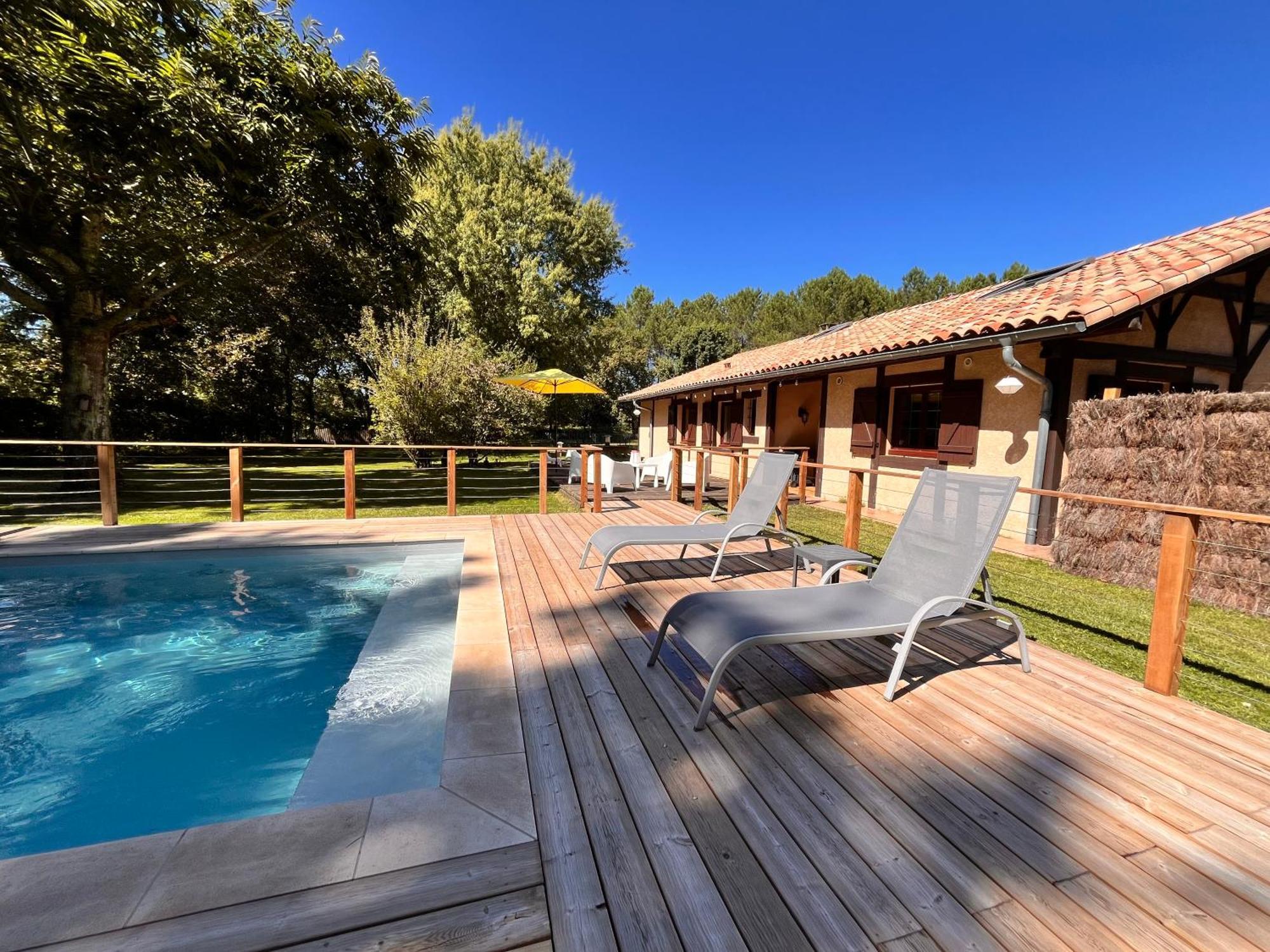 La Bergerie Des Landes Villa Lit-et-Mixe Exterior photo